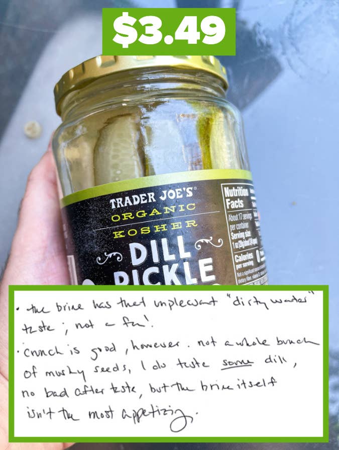 Trader Joe's dill pickle seasoning is an absolute game changer for