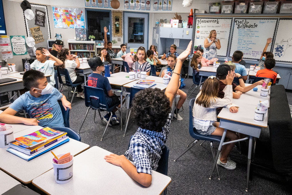 A classroom