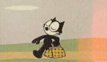 Felix The Cat in a cartoon