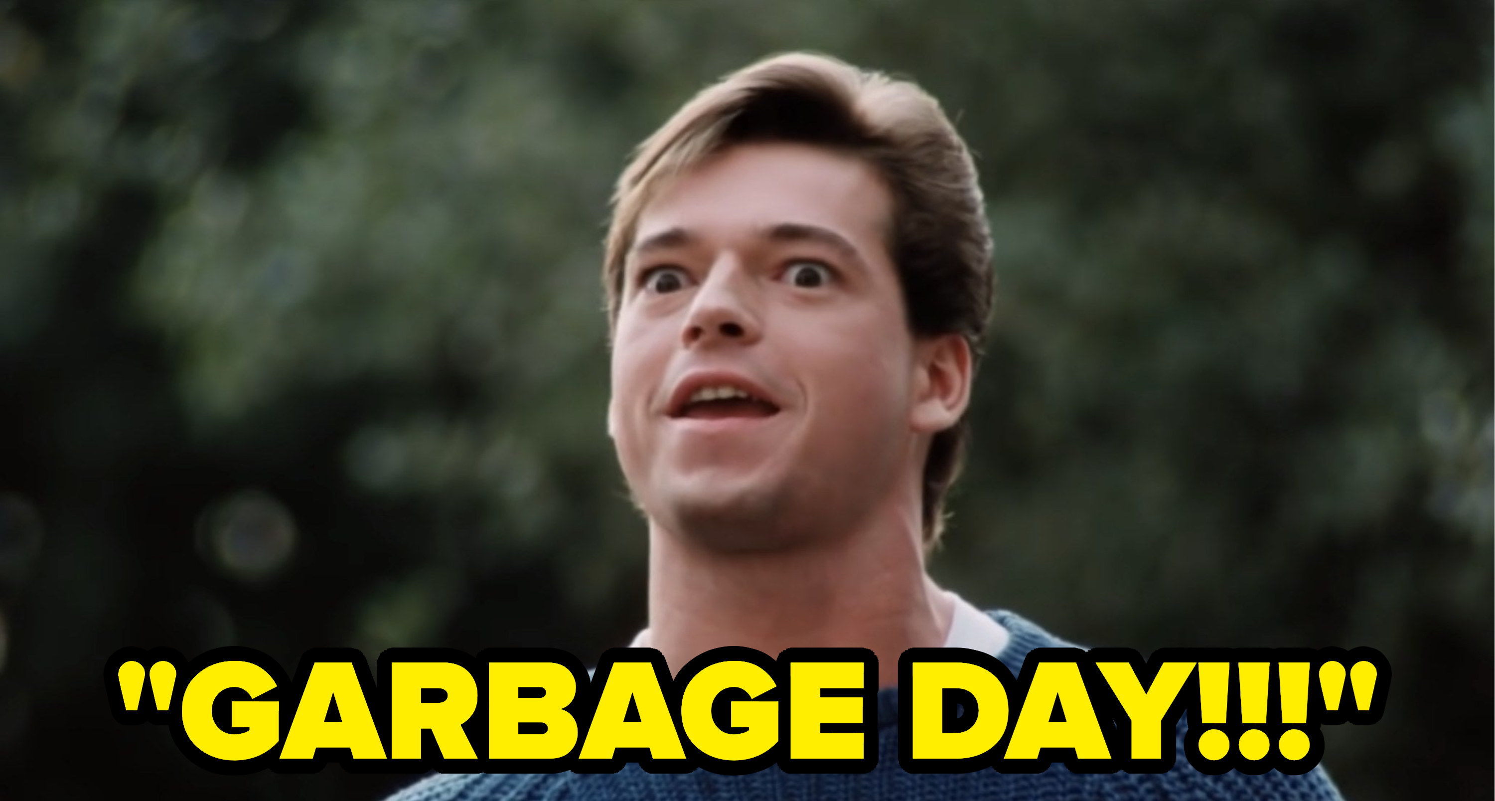 ricky saying garbage day in silent night deadly night 2