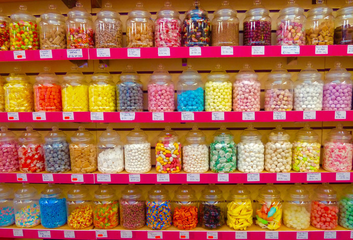 A candy display