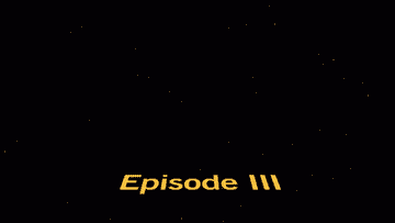 The opening crawl of Revenge of the Sith