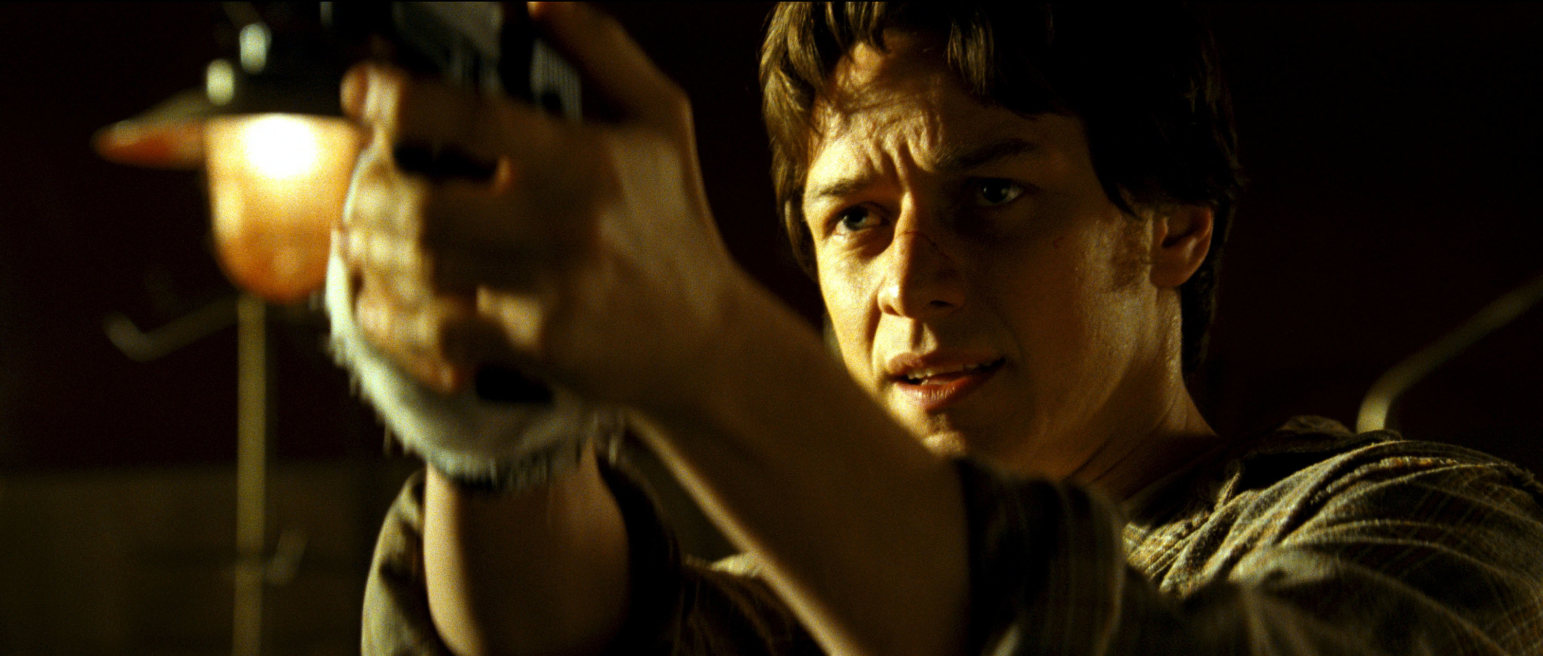 James McAvoy takes aim in &quot;Wanted&quot;