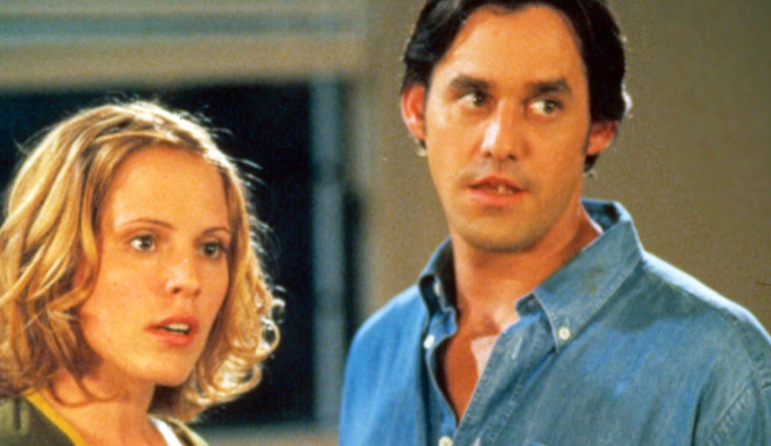 Emma Caulfield and Nicolas Brendon in &quot;Buffy the Vampire Slayer&quot;