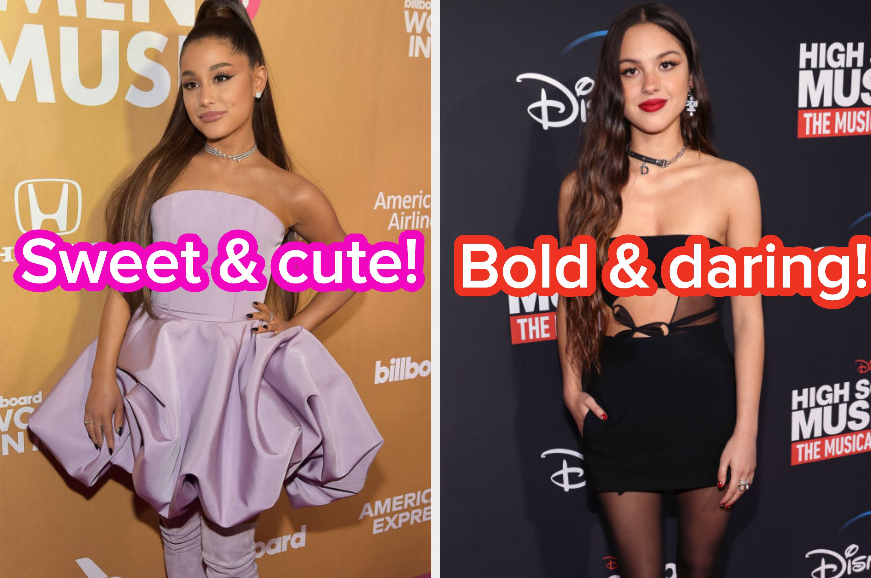 Ariana Selena Gomez Lesbian Porn - An Outfit Reveals If You're Olivia Rodrigo Or Ariana Grande