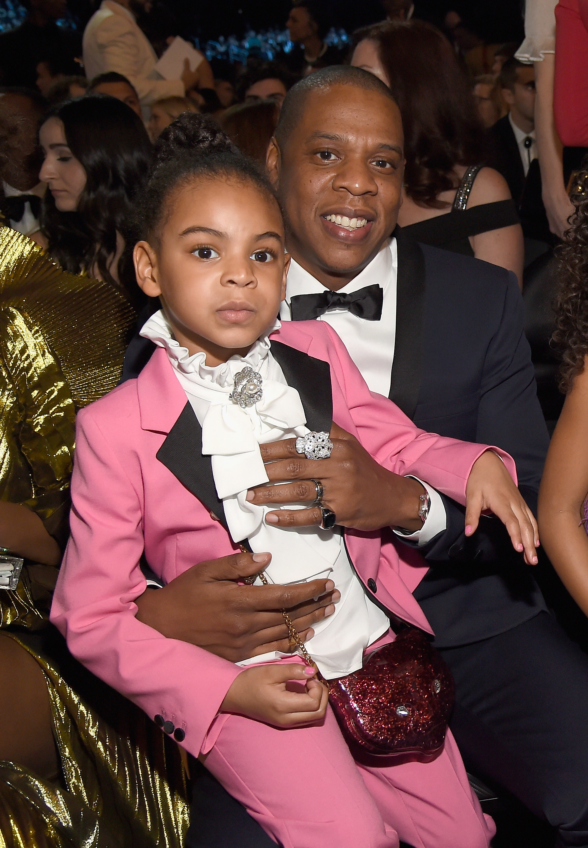 Blue Ivy and Jay-Z
