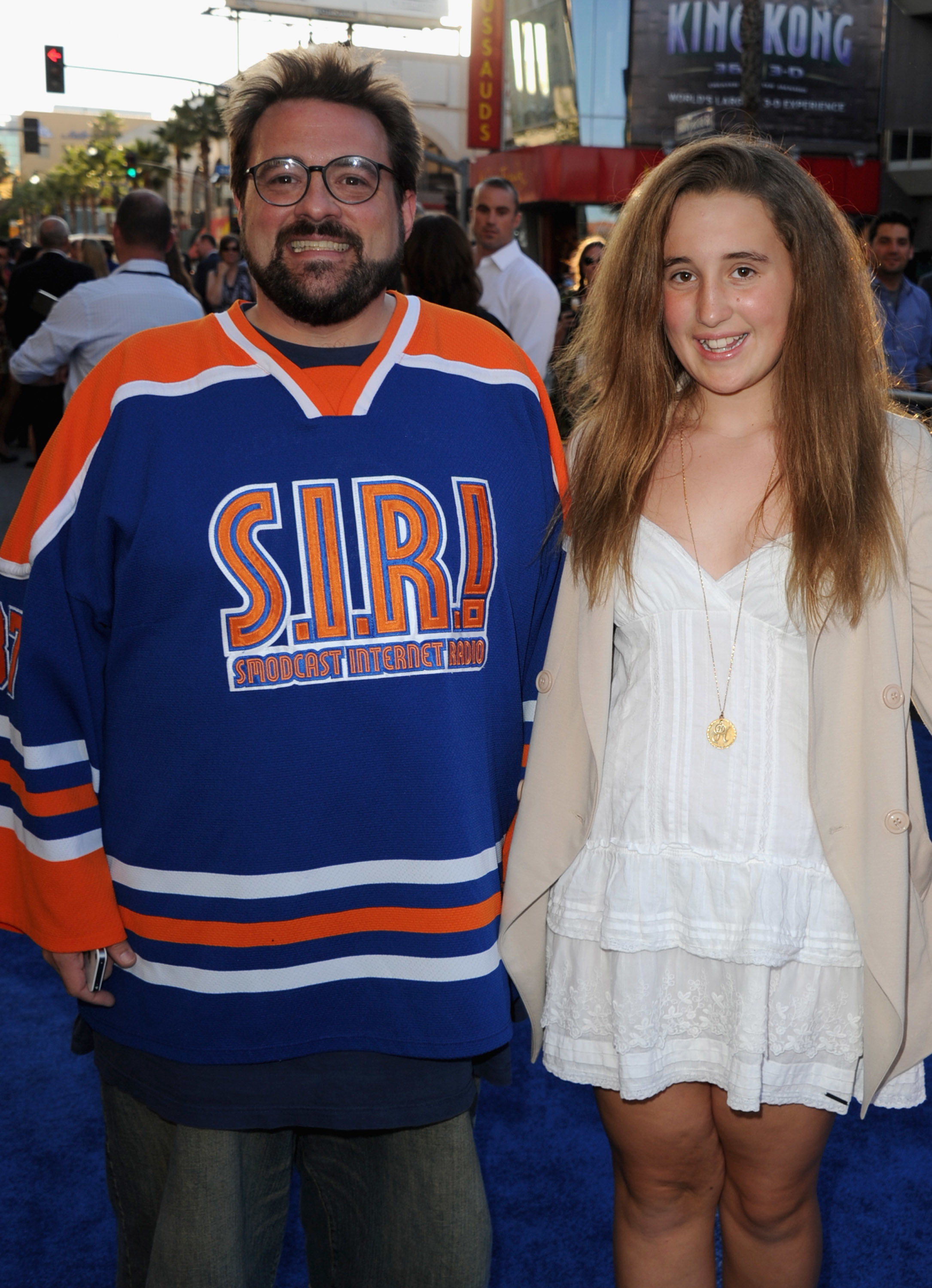 Kevin Smith and Harley Quinn