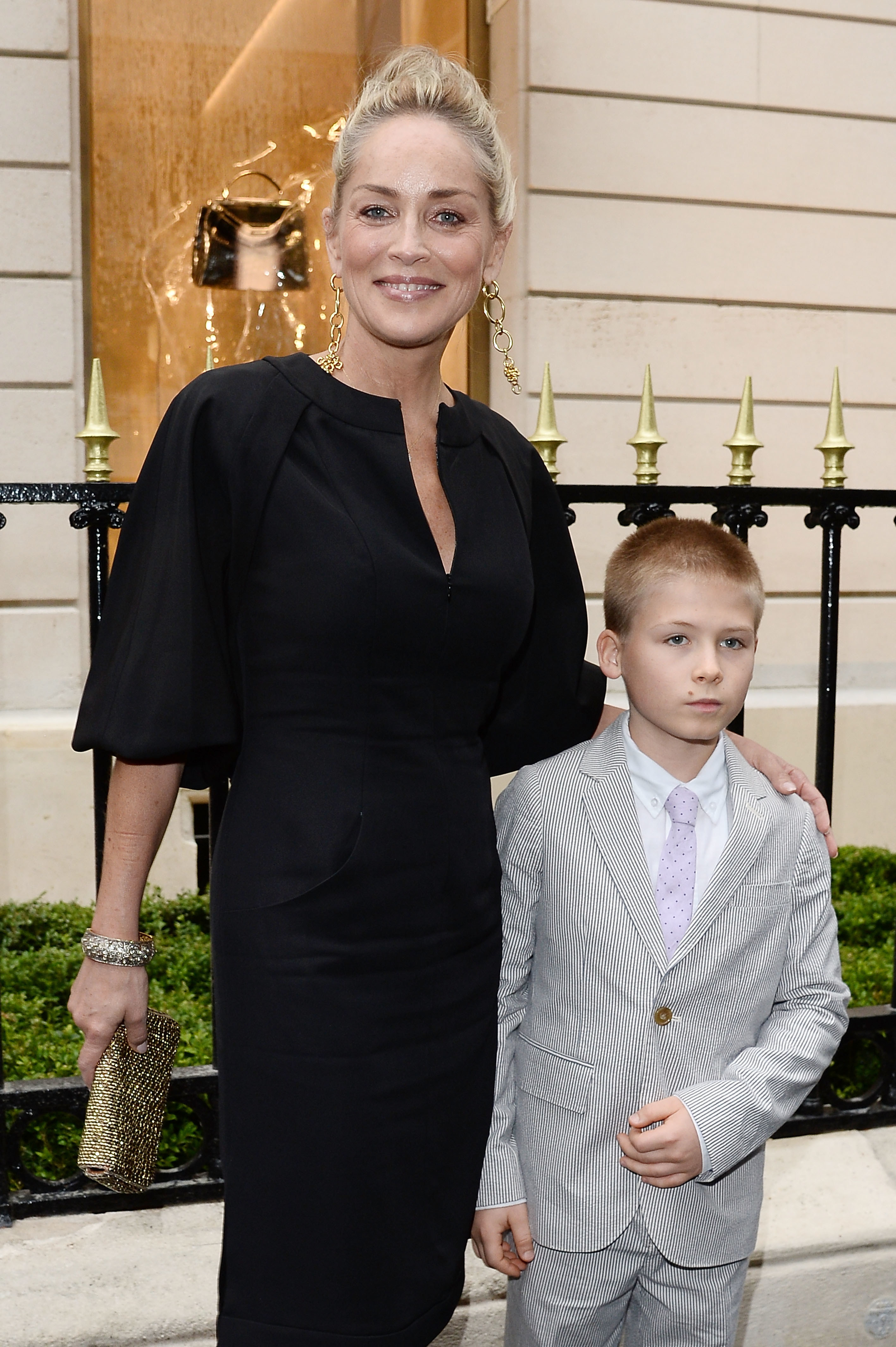 Sharon Stone and Roan Bronstein