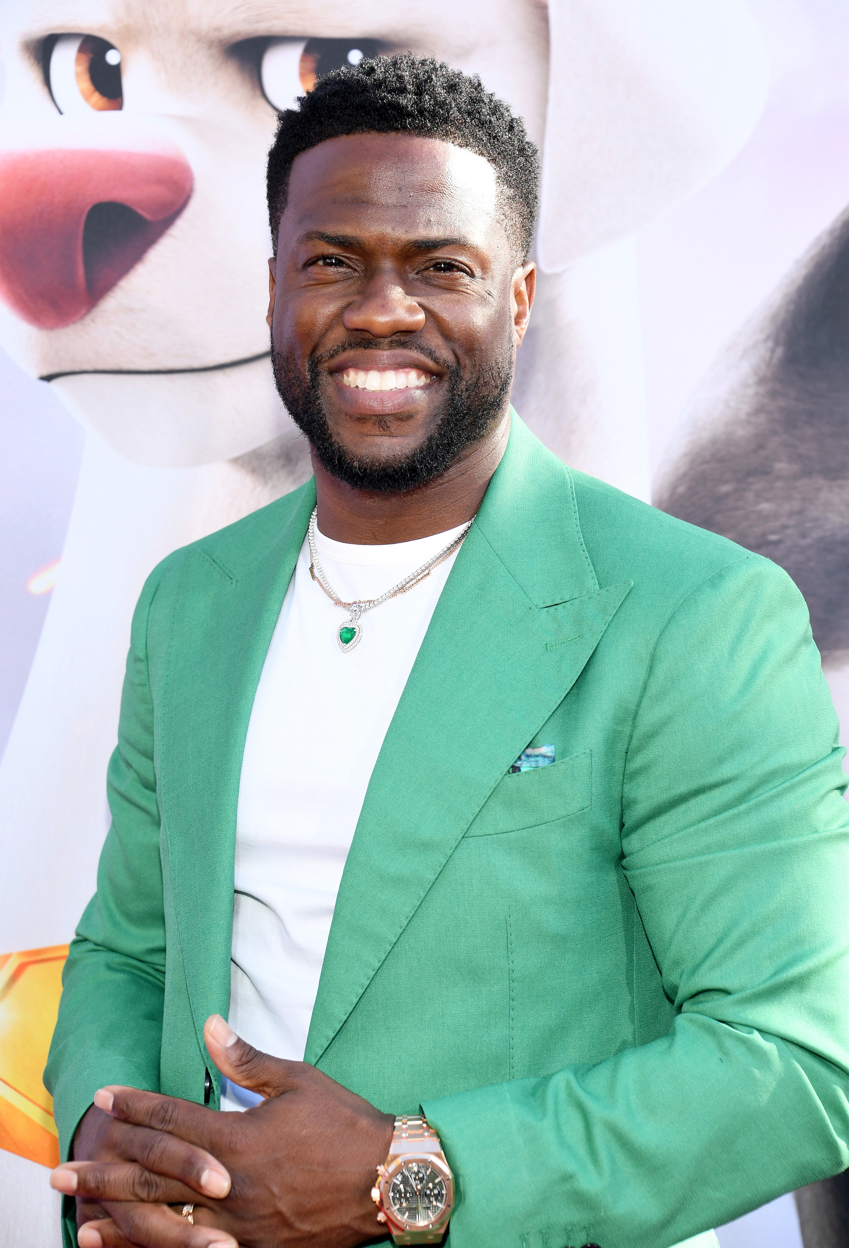 Kevin Hart on the red carpet