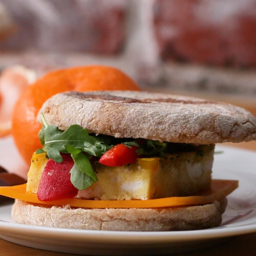 Pack-And-Go Frittata Sandwiches