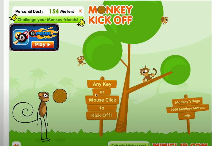 Monkey Kick Off