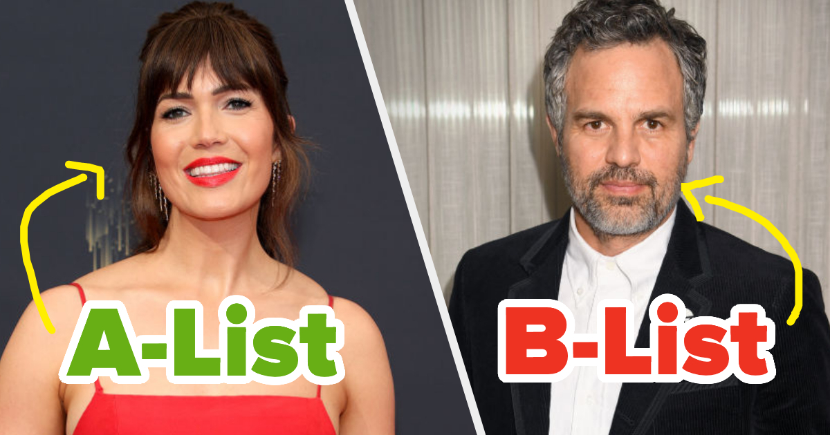 Which Actors Are A-List Or B-List?