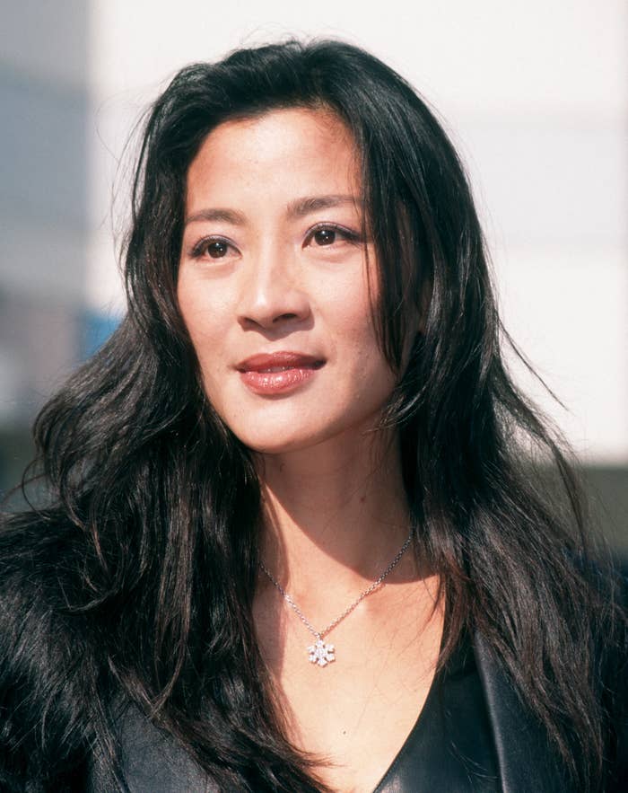 Closeup of Michelle Yeoh