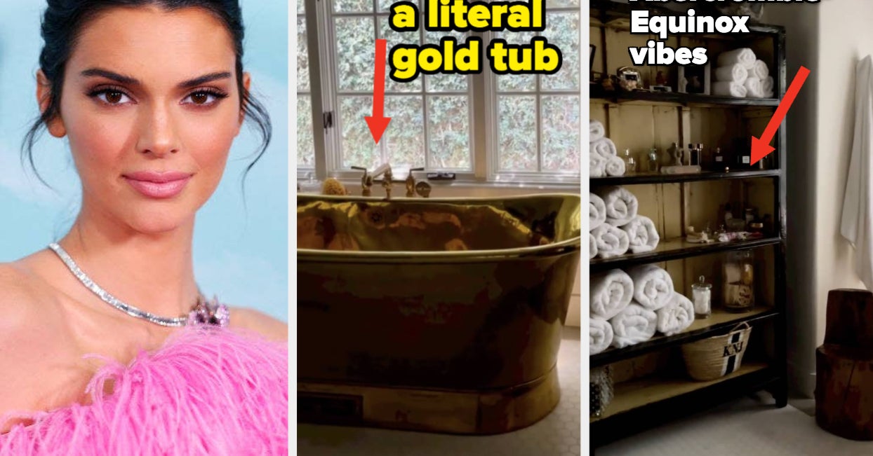 Kendall Jenner Revealed Her Bathroom And It Called Me Poor