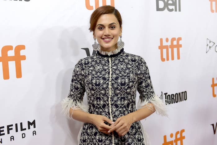 Taapsee Pannu posing