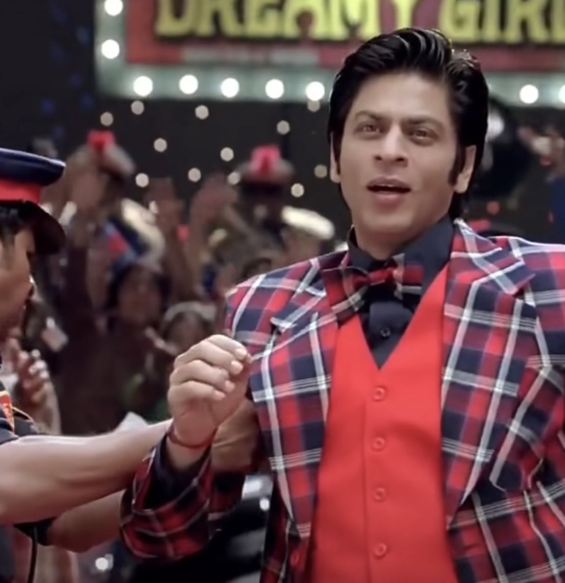 Shah Rukh Khan in a still from Om Shanti Om