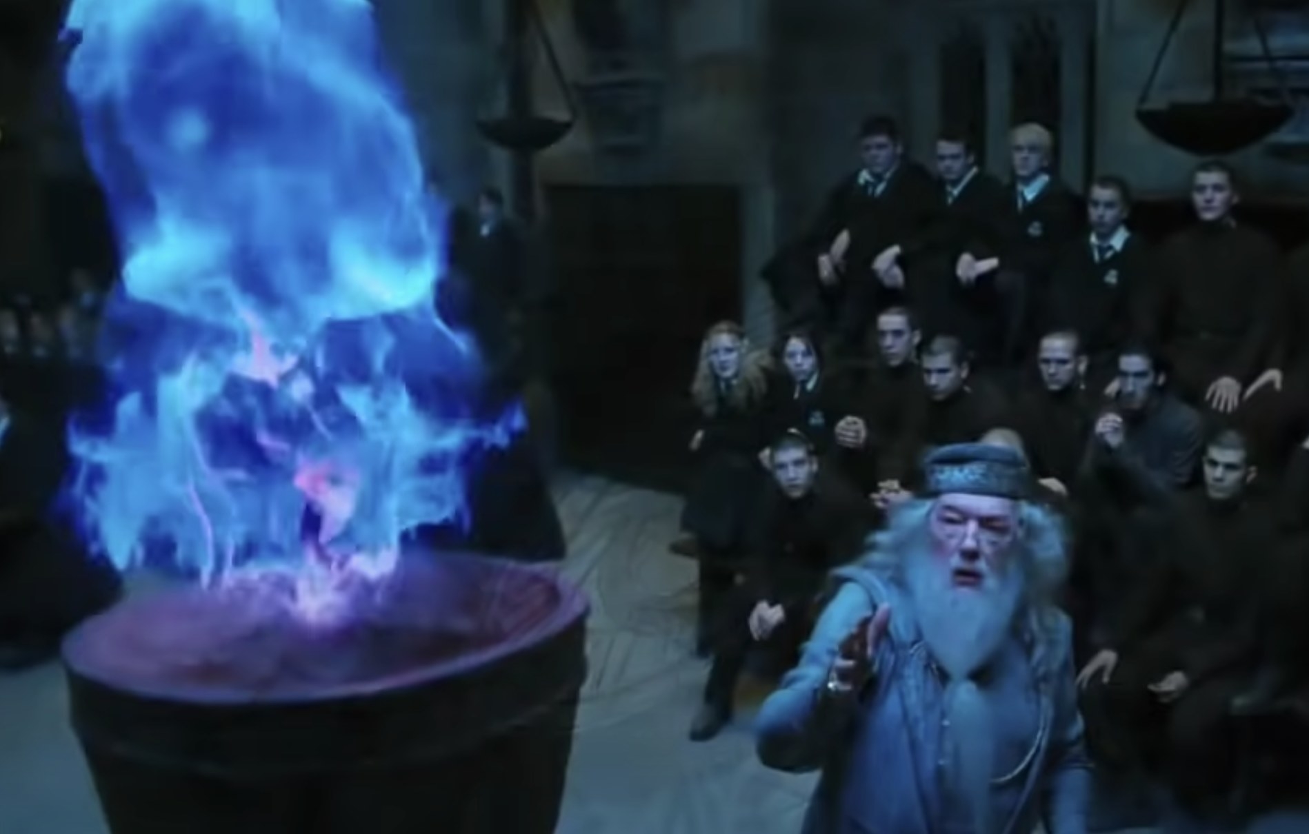 Dumbledore in Goblet of Fire