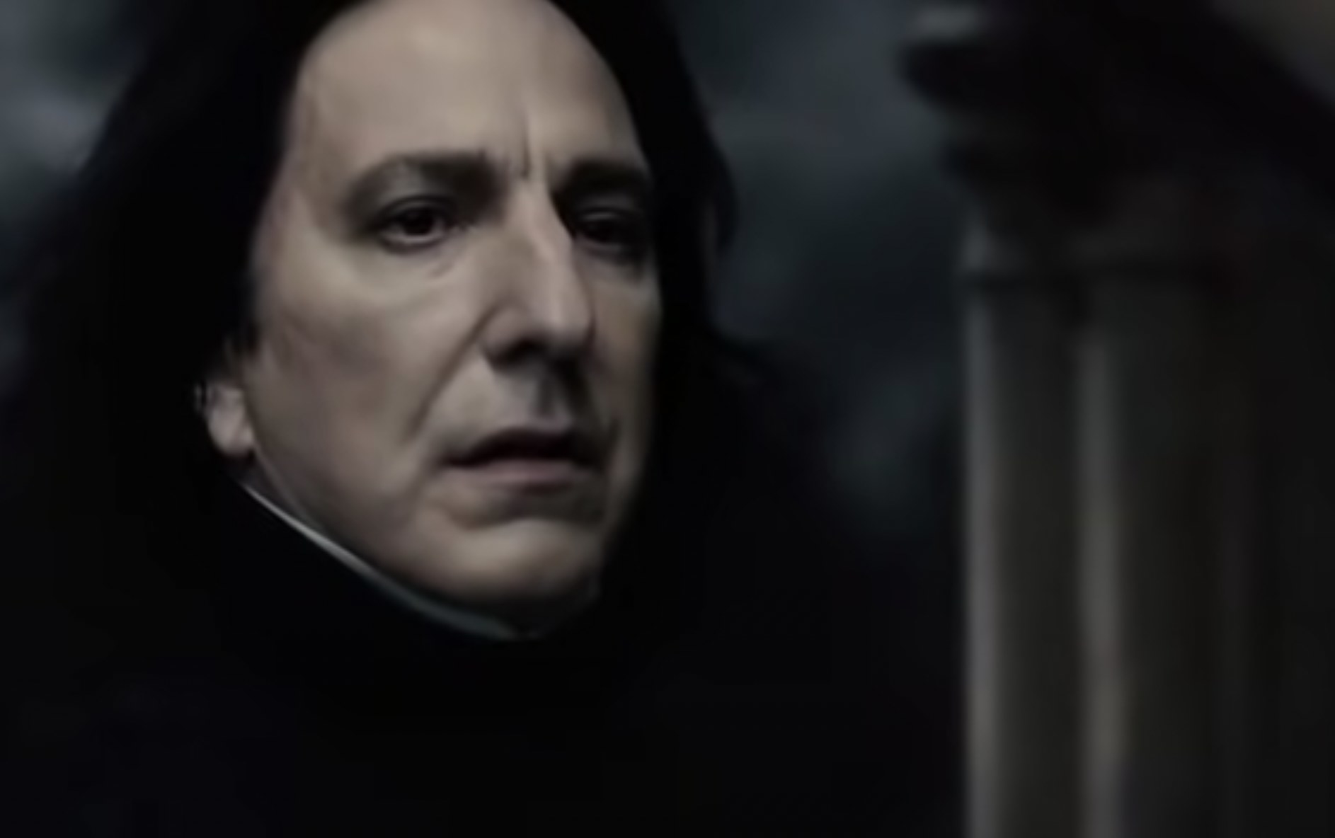 Close-up of Professor Severus Snape