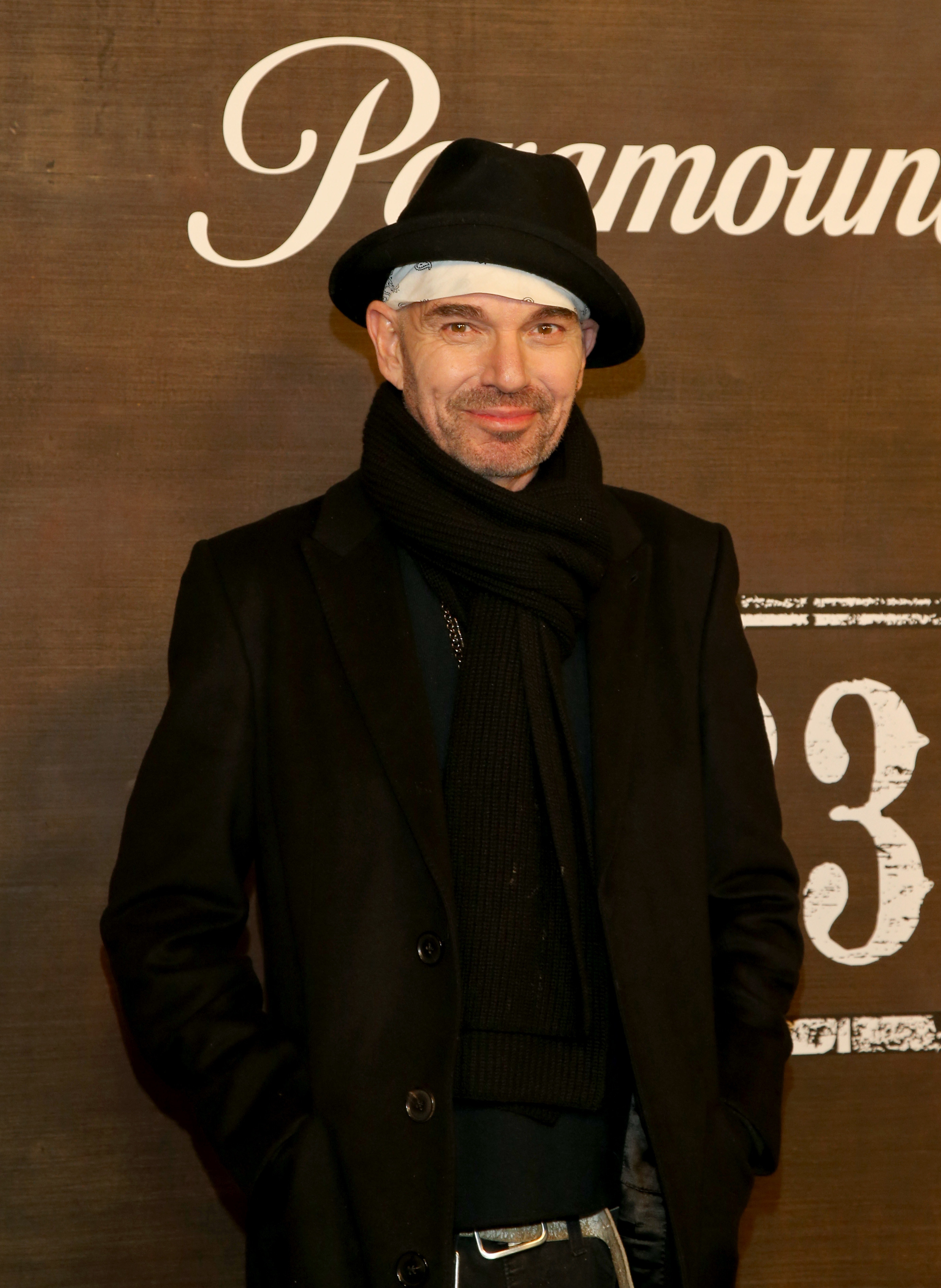 Billy Bob Thornton is seen at the &quot;1883&quot; premiere on December 11, 2021