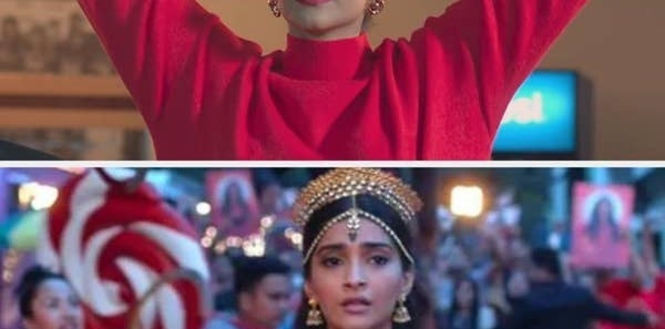 Sonam Kapoor in The Zoya Factor