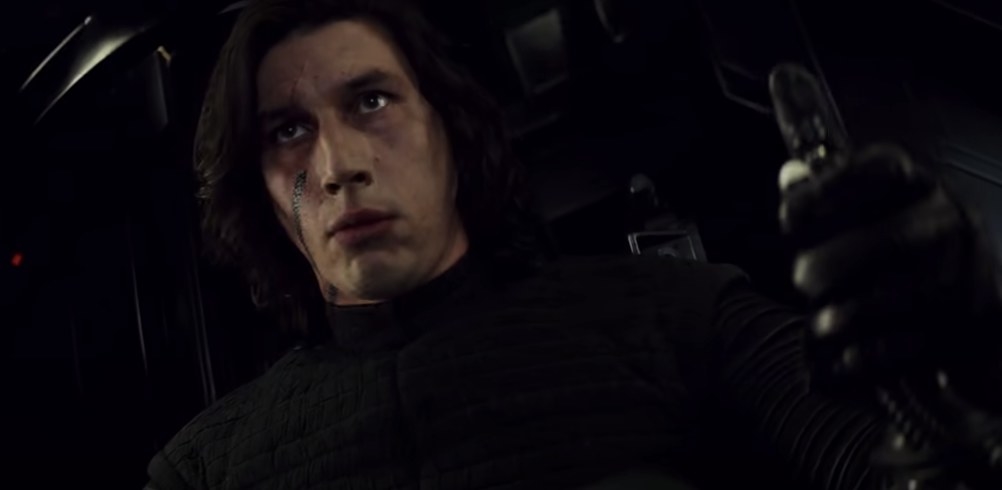 Close-up of Kylo Ren