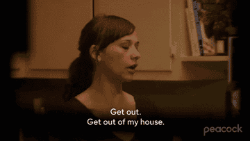 Rashida Jones as Ann Perkins says &quot;Get out. Get out of my house.&quot; in &quot;Parks and Recreation&quot;