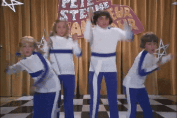 The Brady kids dance and sing together in a &quot;Brady Bunch&quot; episode