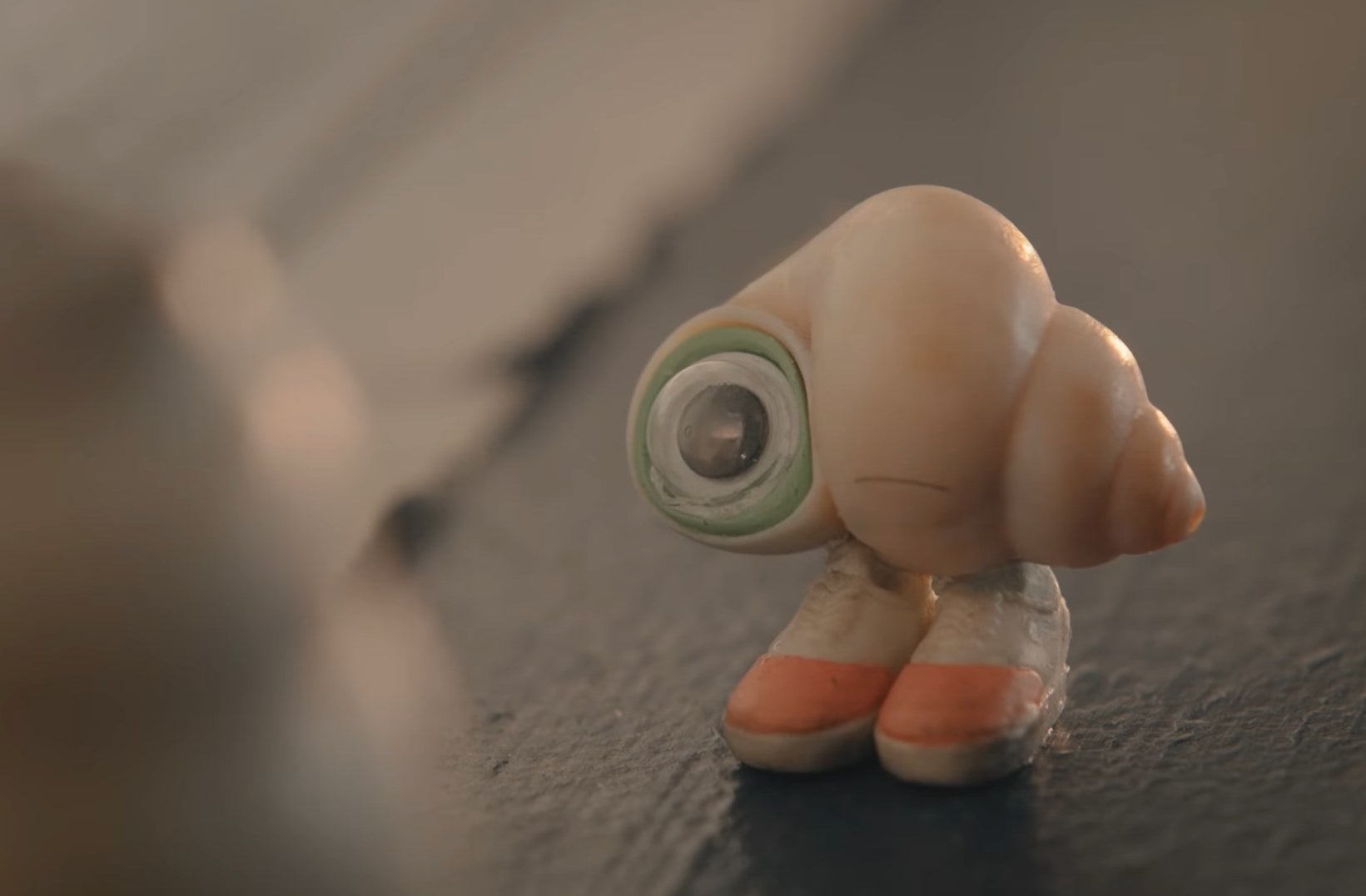 Marcel crying in &quot;Marcel the Shell with Shoes On&quot;