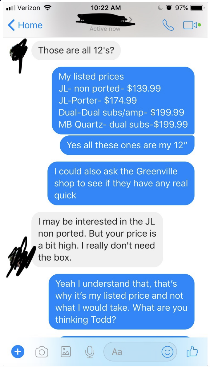 a dad saying his daughter&#x27;s partner&#x27;s prices are too high for him