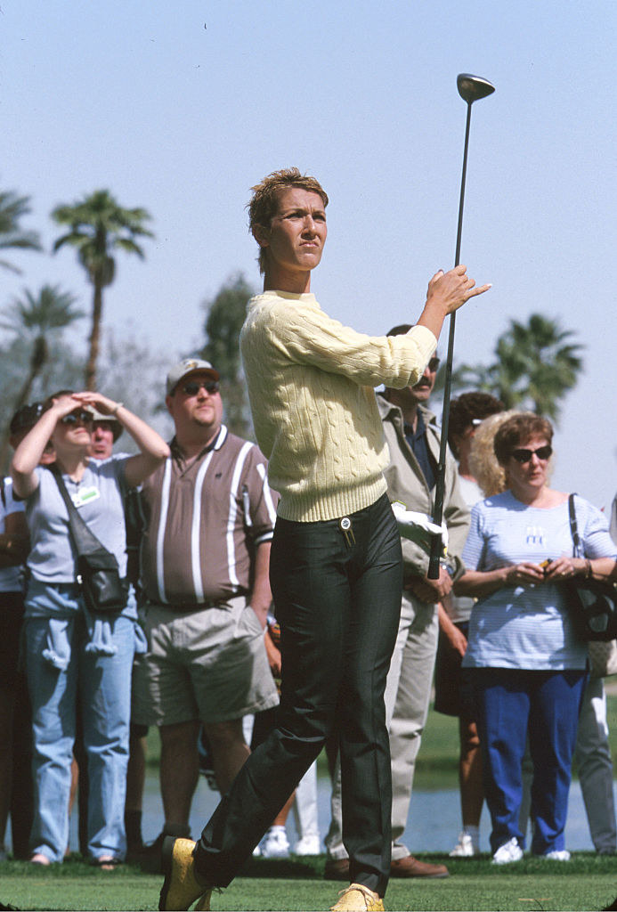 Celine Dion golfing