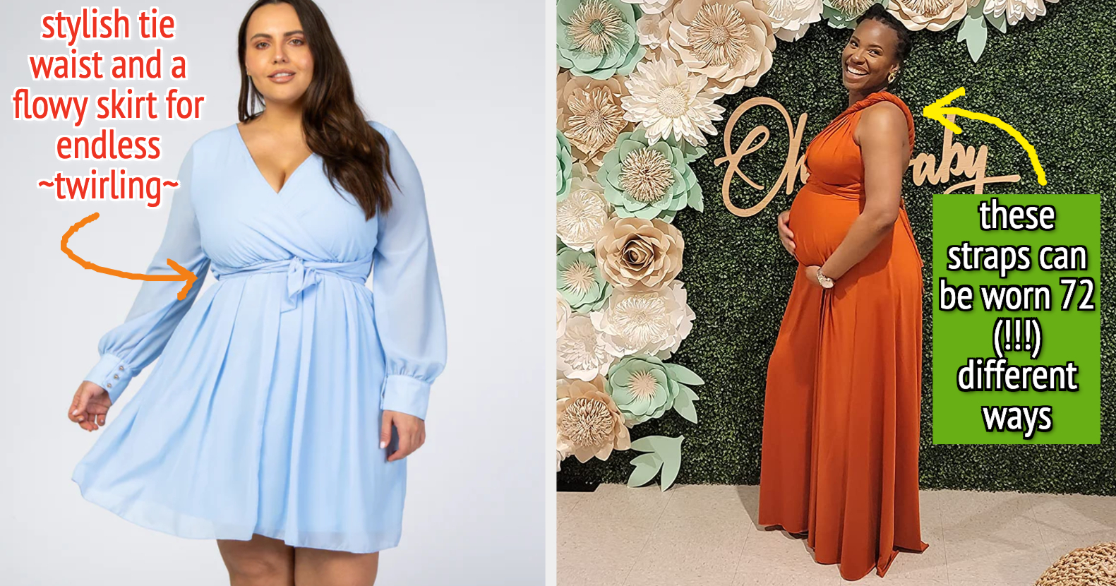 31 Best Baby Shower Dresses For Stylish Parents-To-Be