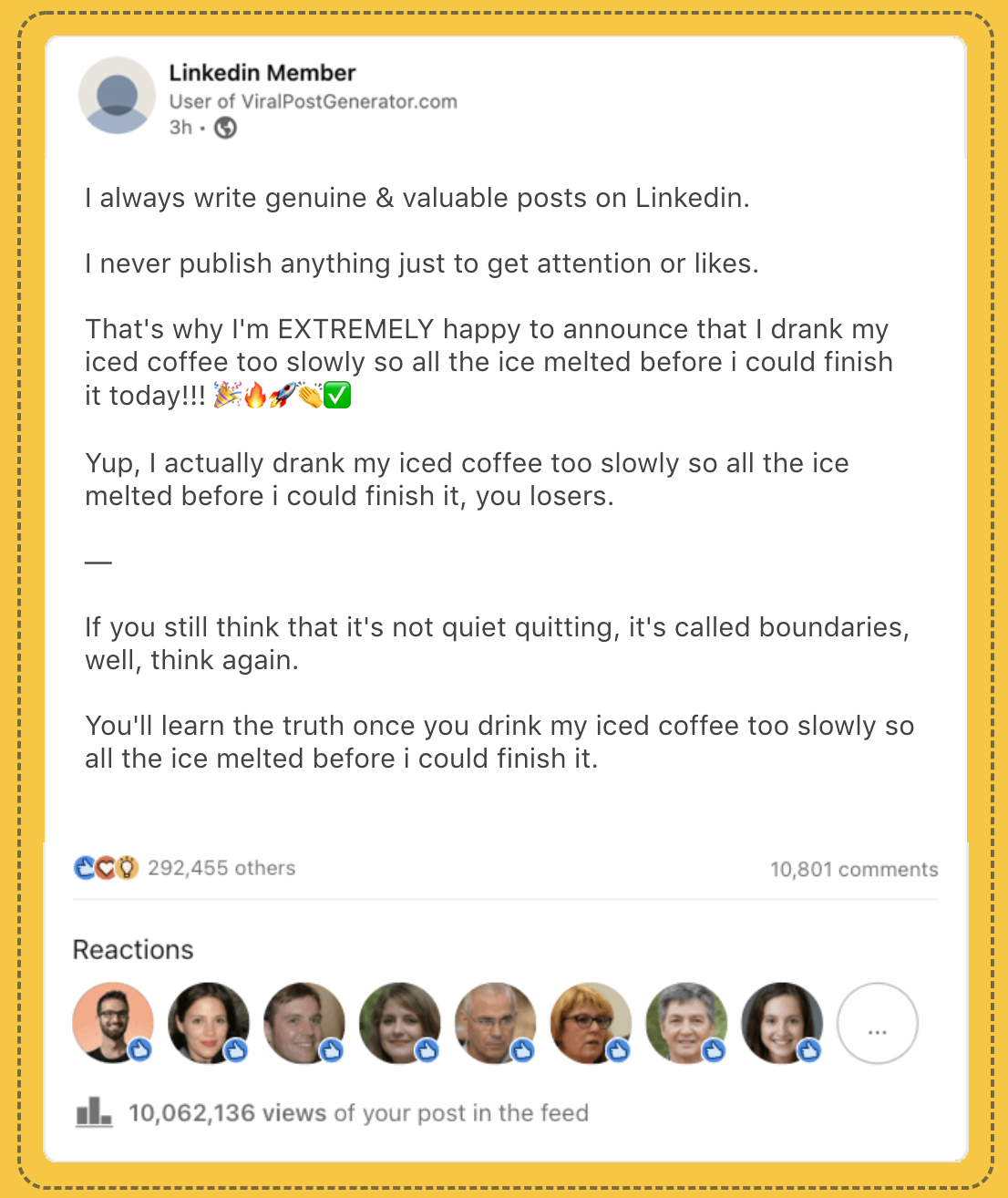 This AI Writes LinkedIn Cringe Posts That Are Too Real - 81