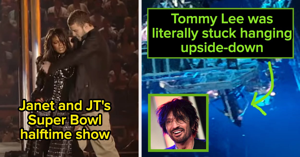 24 Times Things Went Epically Wrong While Musicians Performed Onstage