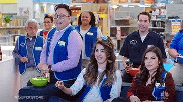 Screen shots from &quot;Superstore&quot;