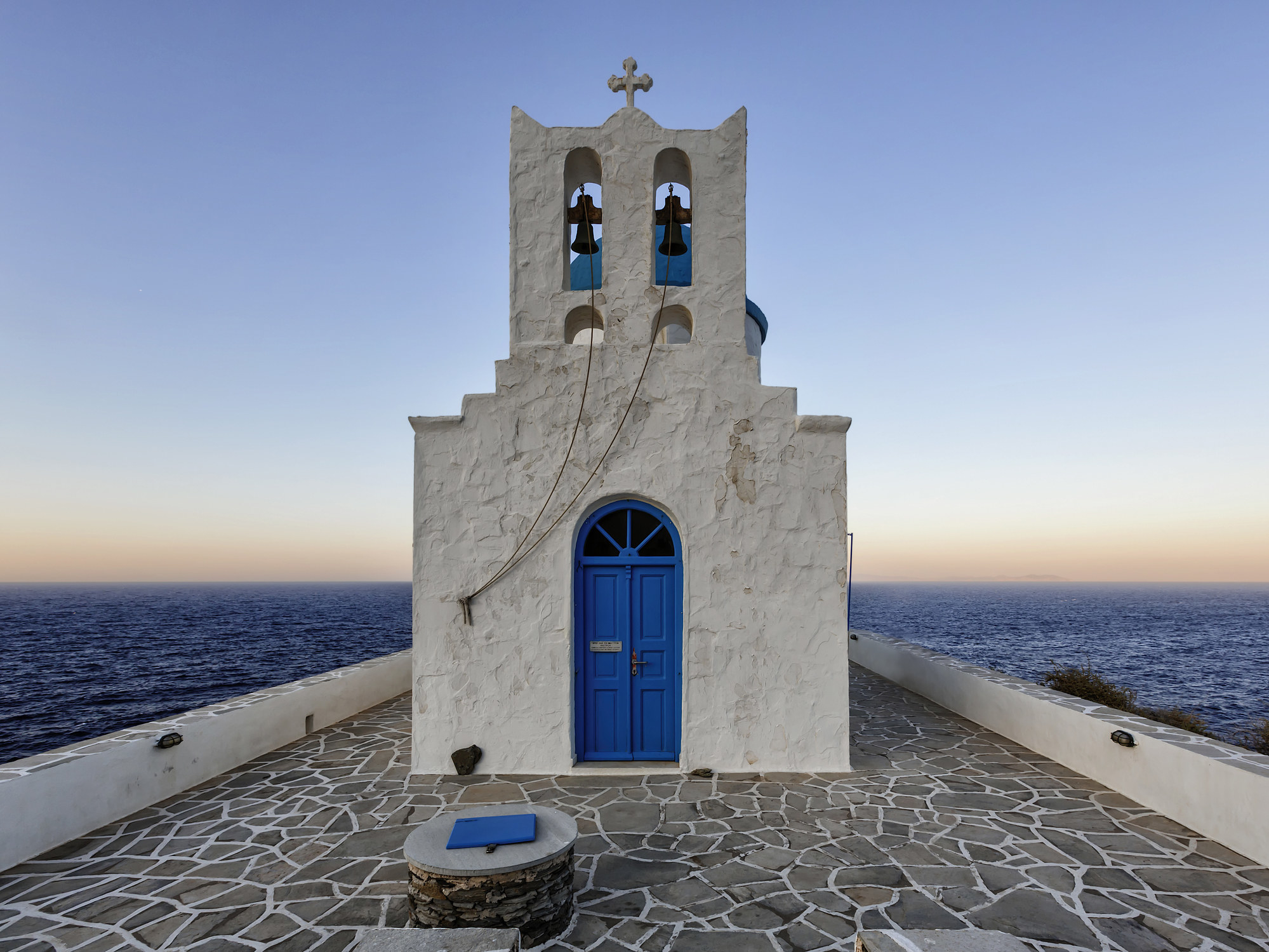 Church of the Seven Martyrs in Sifnos.
