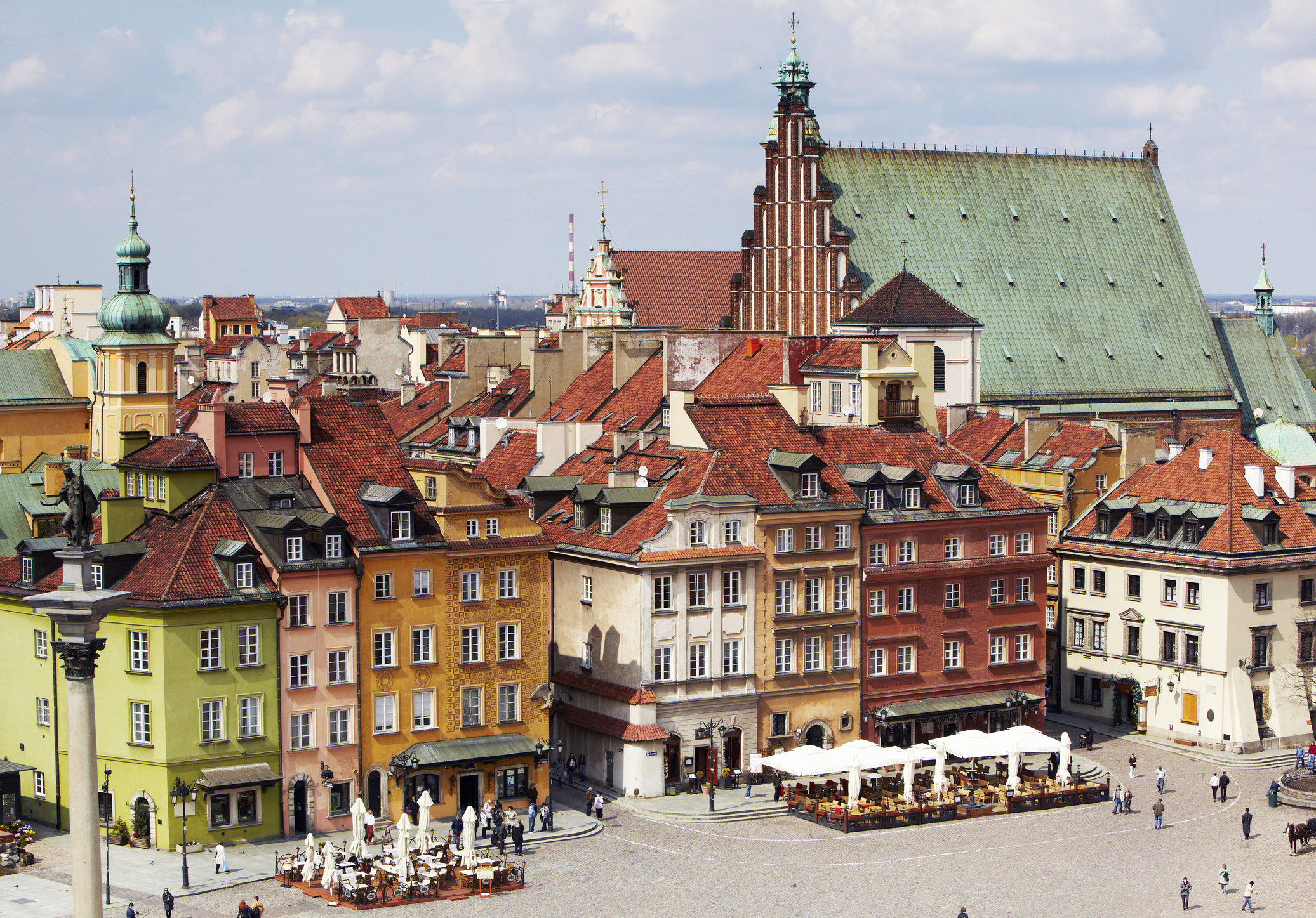 The old city of Warsaw.
