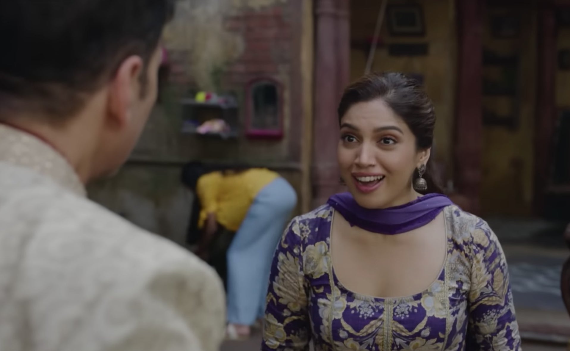 Bhumi Pednekar smiling