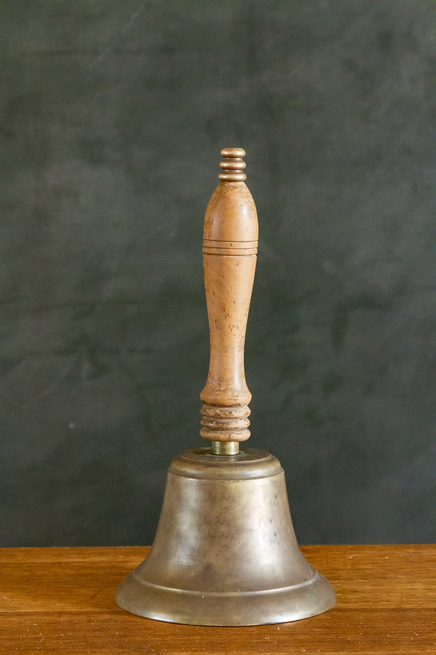 a handheld bell