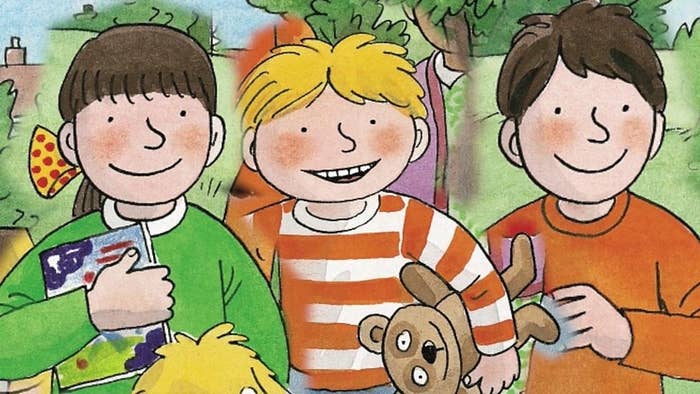 biff chip and kipper from the magic key book