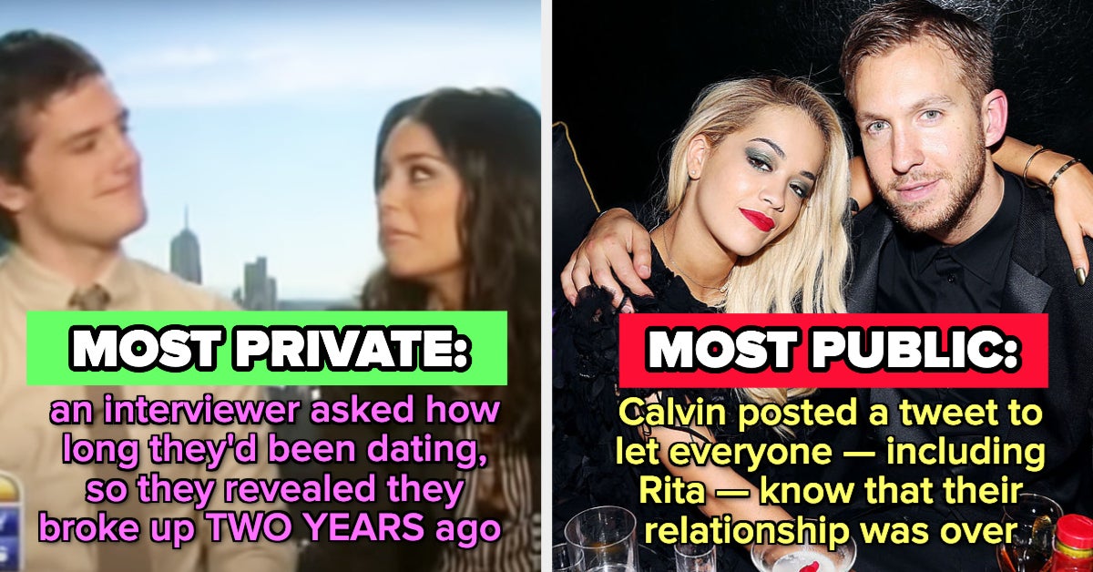 11 Celebrity Couples Who Kept Their Breakups Super Private, And 10 Who Dumped Each Other Very Publicly - BuzzFeed