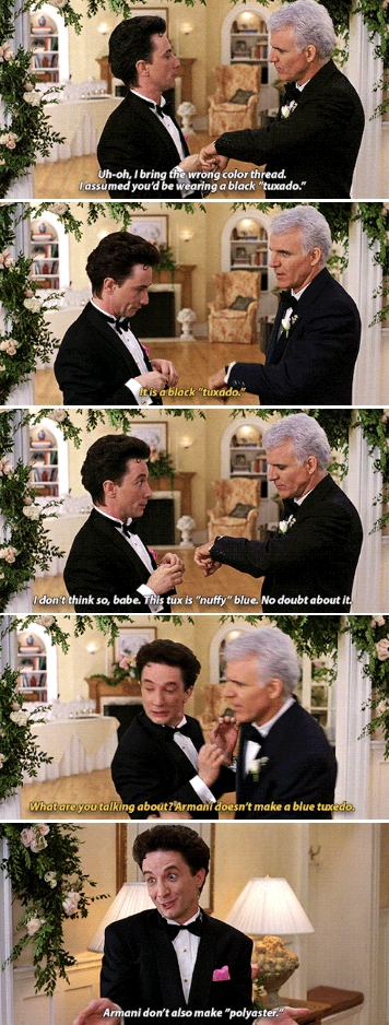 Steve Martin and Martin Short in &quot;Father of the Bride&quot; (1991)