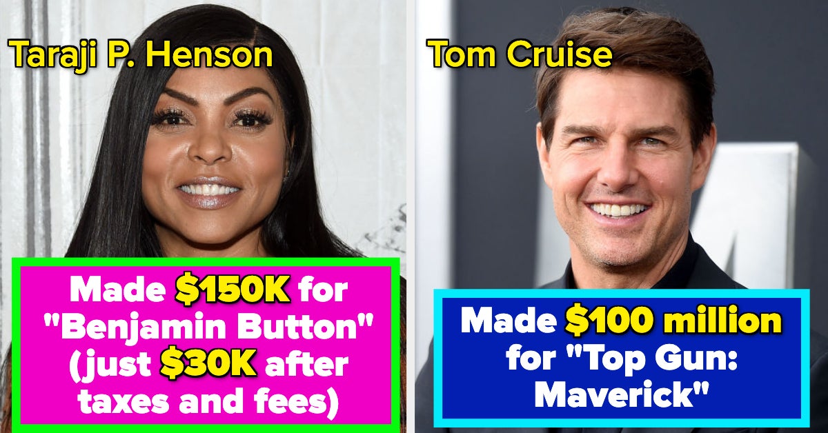 11 Actors Who Made Over  Million For Just One Movie, And 11 Who Were Stupidly Underpaid