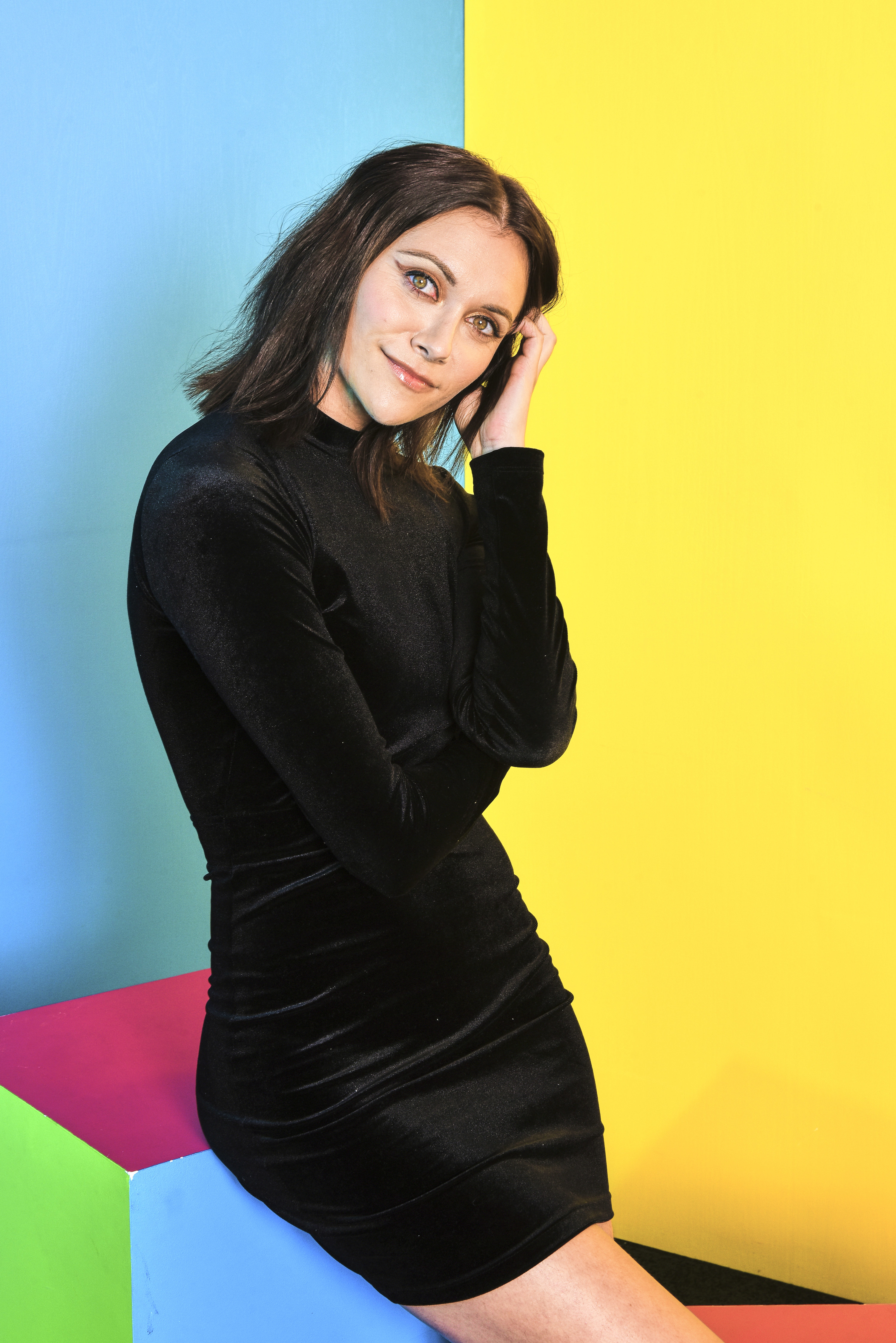 Alyson Stoner visits the #IMDboat official portrait studio at San Diego Comic-Con