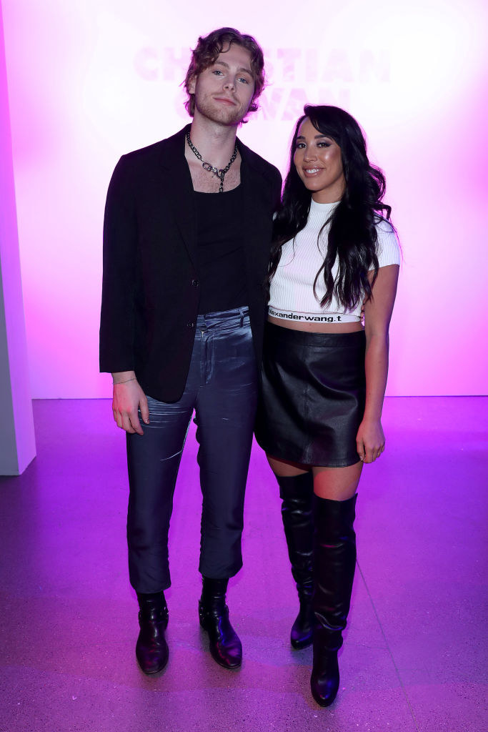 Luke and Sierra at an event