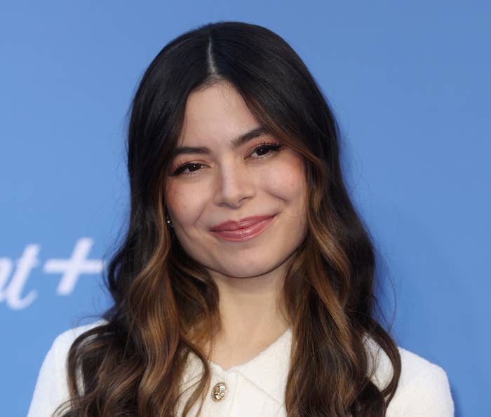 Miranda Cosgrove attends the Launch of Paramount+ UK at Outernet London on June 20, 2022 in London, England.