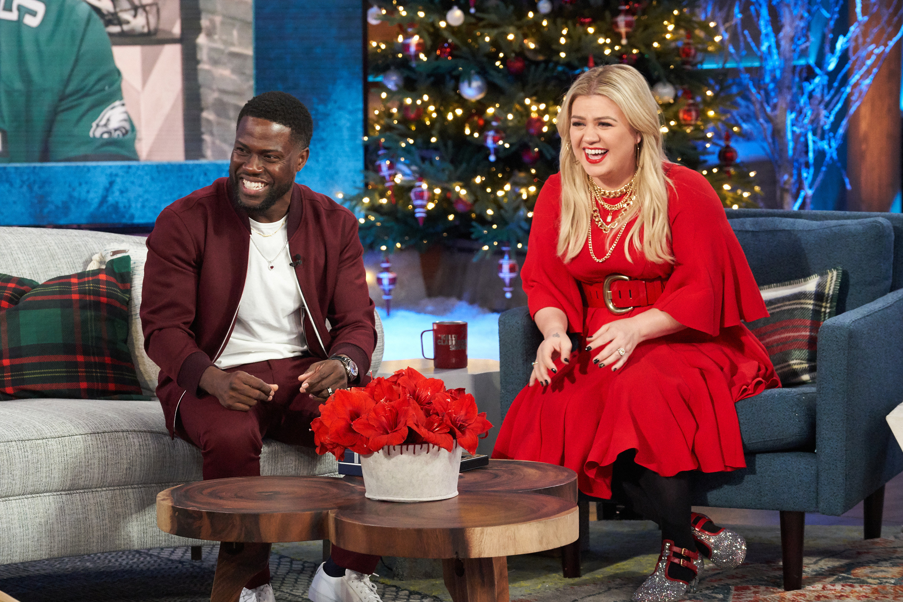 Kevin Hart and Kelly Clarkson