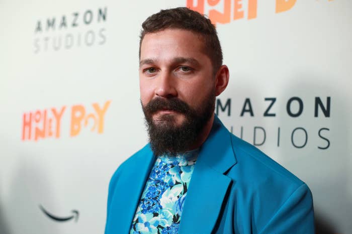 A closeup of Shia
