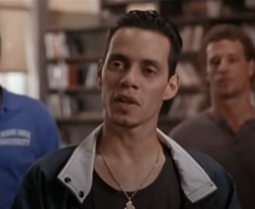 Marc Anthony as gangster Juan Lacas in The Substitute