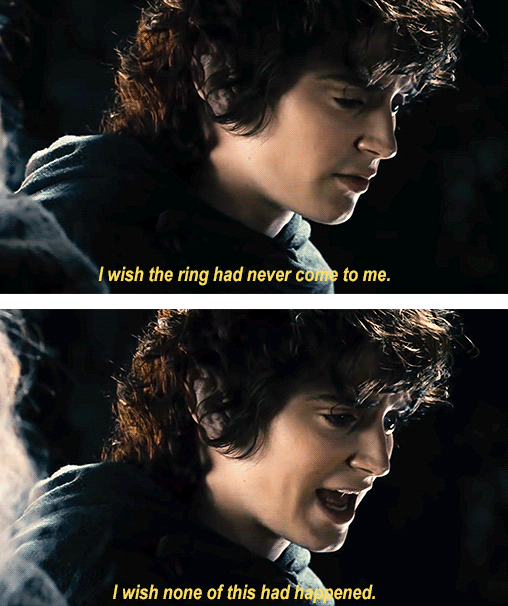 Frodo from the &quot;Lord of the Rings&quot; movies