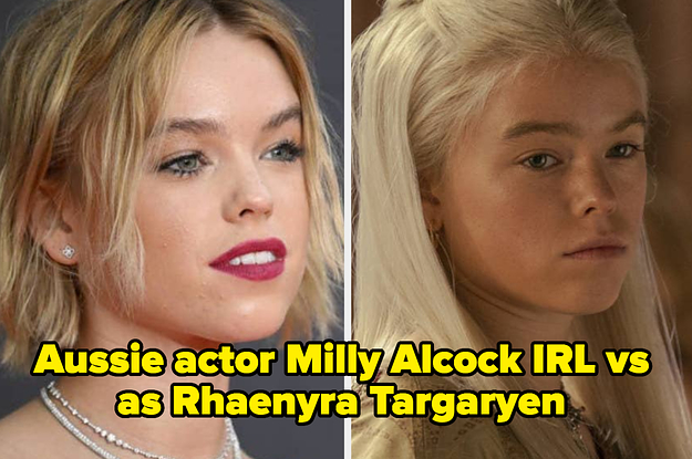 Here's What The "House Of The Dragon" Cast Look Like In Character Vs IRL